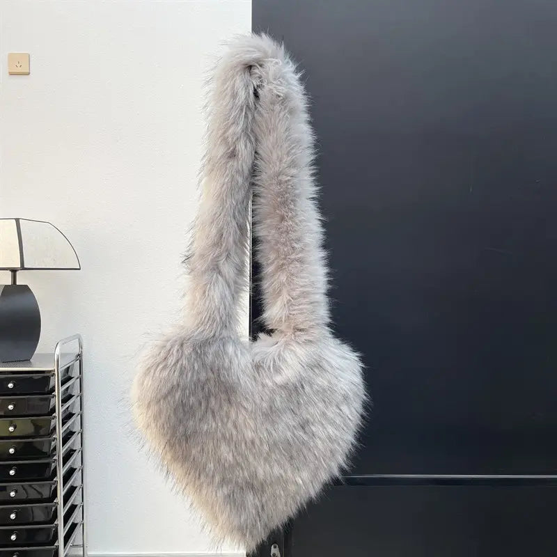 Fur Shoulder Crossbody Bag