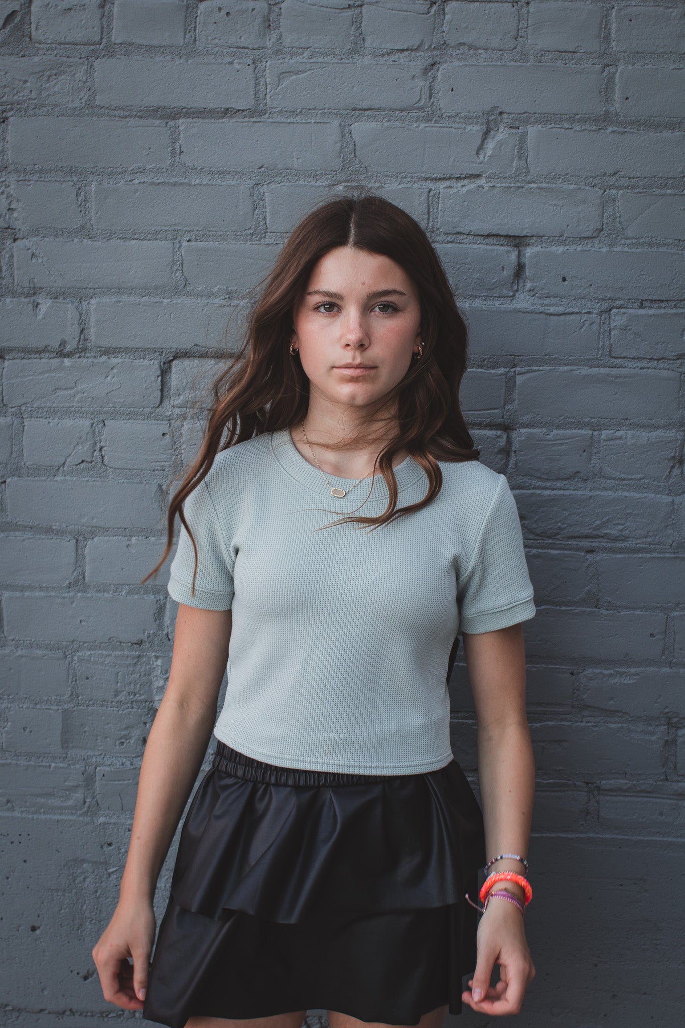 Mist This Crop Lounge Top