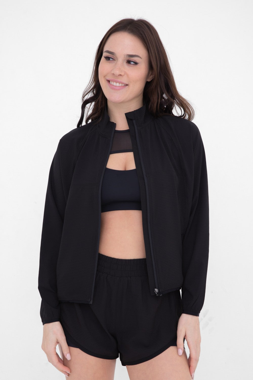 Your Own Pace Zip Up Jacket