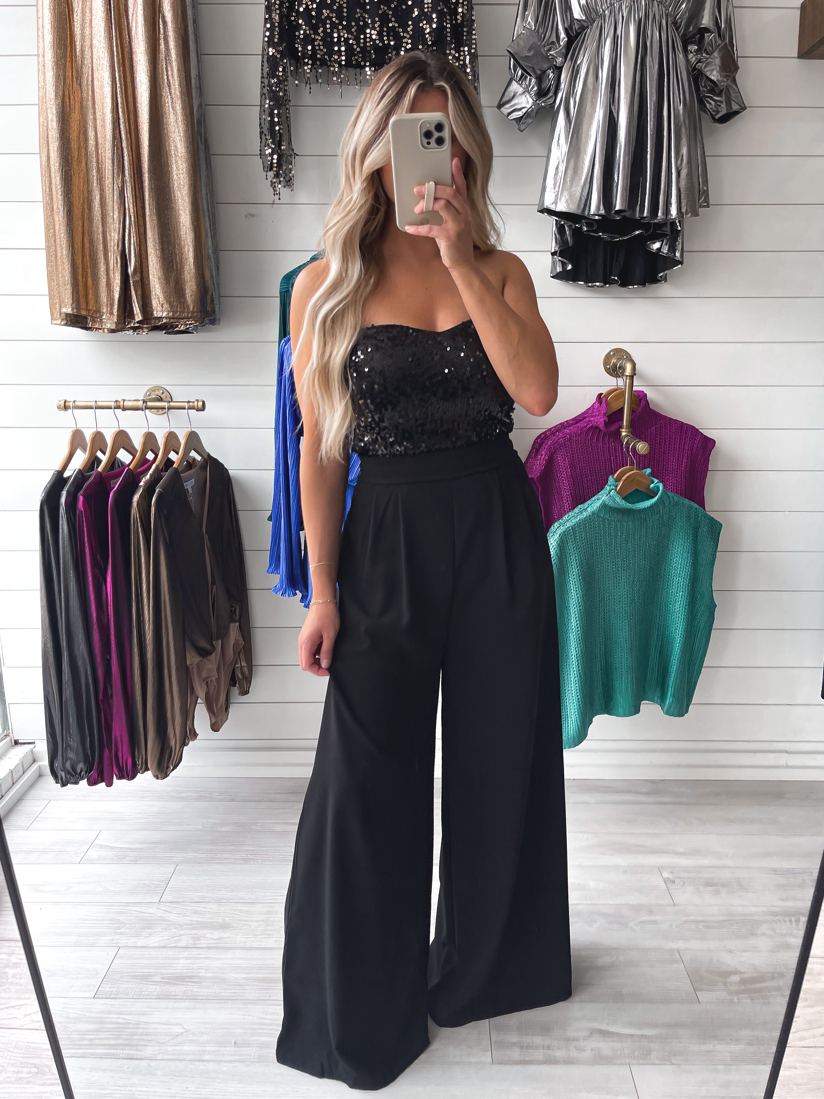 First Class Jumper in Black